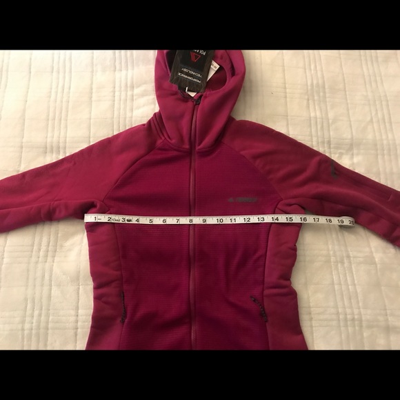 ADIDAS TERREX STOCKHORN HOODED FLEECE JACKET - Picture 6 of 9